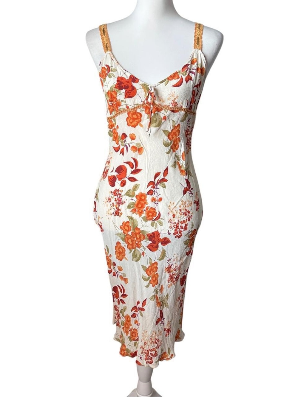 Y2K fairy beaded floral dress